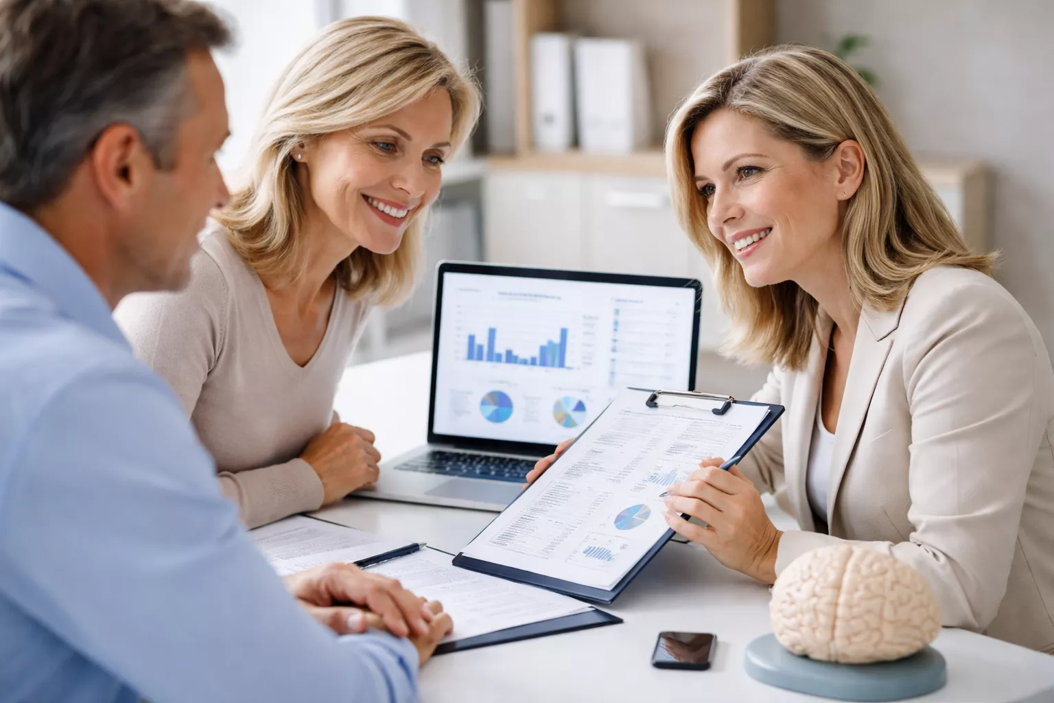 patients passant un bilan cognitif otoneuro monaco